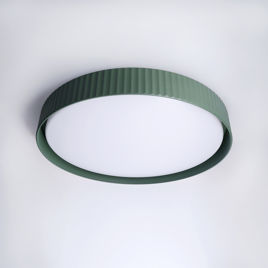 Brilagi - Plafonnier LED à intensité variable LUCIA LED/60W/230V 3000-6500K Ø 59 cm vert + télécommande