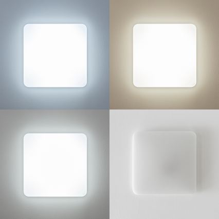 Brilagi - Plafonnier LED dimmable MILKY WAY LED/24W/230V 3000-6500K 37x37 cm + télécommande