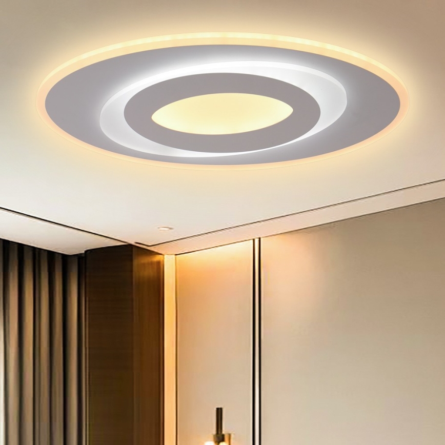 Brilagi - Plafonnier LED dimmable MODERN LED/45W/230V 3000-6000K 20x40 cm + télécommande