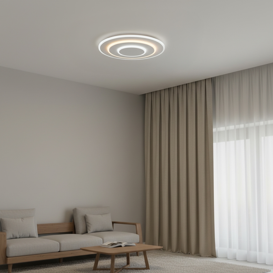 Brilagi - Plafonnier LED dimmable MODERN LED/58W/230V 3000-6000K Ø 46,3 cm + télécommande