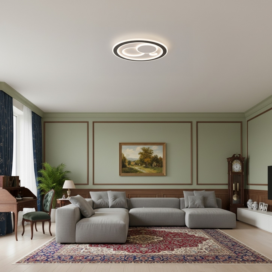 Brilagi - Plafonnier LED dimmable MODERN LED/89W/230V 3000-6000K Ø 47 cm + télécommande