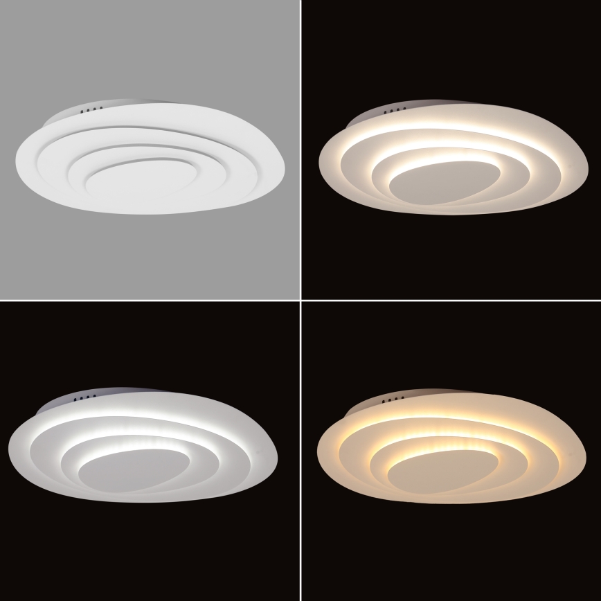 Brilagi - Plafonnier LED dimmable MODERN MINI LED/28W/230V 3000-6000K 29,8x25,1 cm + télécommande