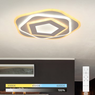 Brilagi - Plafonnier LED dimmable MODERN MINI LED/53W/230V 3000-6000K Ø 30 cm + télécommande