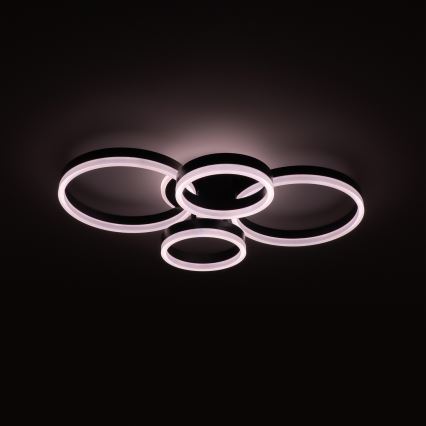 Brilagi - Plafonnier LED dimmable ORBITS LED/49W/230V 3000-6000K avec télécommande