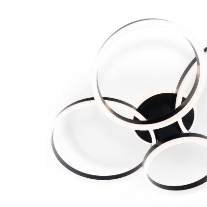 Brilagi - Plafonnier LED dimmable ORBITS LED/52W/230V 3000-6000K avec télécommande