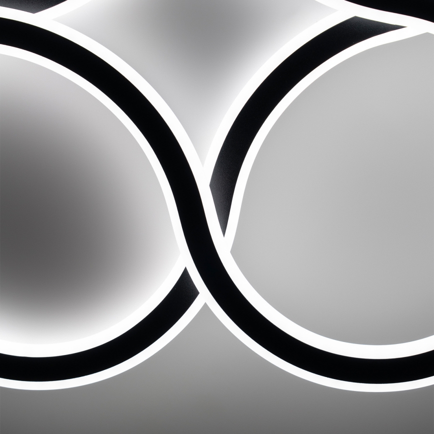 Brilagi - Plafonnier LED dimmable ORELLI LED/53W/230V Ø 51 cm 3000-6000K + télécommande