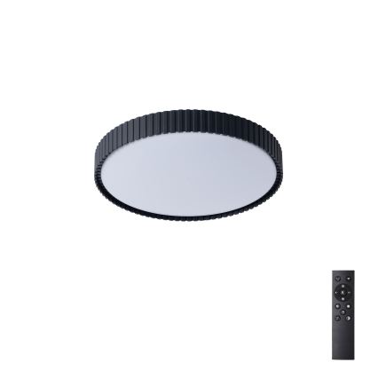 Brilagi - Plafonnier LED dimmable ORINO LED/54W/230V 3000-6000K noir Ø 43 cm + télécommande
