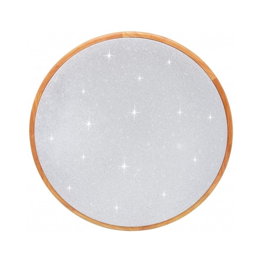 Brilagi - Plafonnier LED dimmable PINE LED/60W/230V Ø 52 cm 3000–6500 K + télécommande