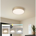 Brilagi - Plafonnier LED dimmable POOL LED/36W/230V 3000-6000K Ø 30 cm doré + télécommande