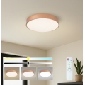 Brilagi - Plafonnier LED dimmable POOL LED/48W/230V 3000-6000K Ø 40 cm bronze + télécommande