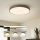 Brilagi - Plafonnier LED dimmable POOL LED/48W/230V 3000-6000K Ø 40 cm marron + télécommande