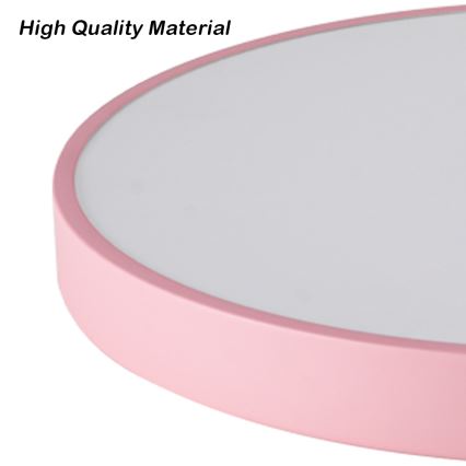 Brilagi - Plafonnier LED dimmable POOL LED/60W/230V 3000-6000K Ø 50 cm rose + télécommande