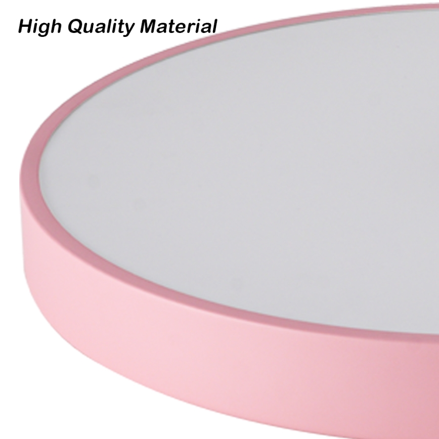 Brilagi - Plafonnier LED dimmable POOL LED/60W/230V 3000-6000K Ø 60 cm rose + télécommande