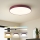 Brilagi - Plafonnier LED dimmable POOL LED/60W/230V 3000-6000K Ø 50 cm bordeaux + télécommande