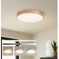Brilagi - Plafonnier LED dimmable POOL LED/60W/230V 3000-6000K Ø 50 cm bronze + télécommande