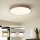Brilagi - Plafonnier LED dimmable POOL LED/60W/230V 3000-6000K Ø 50 cm marron + télécommande