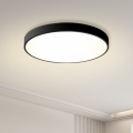 Brilagi - Plafonnier LED dimmable POOL LED/60W/230V 3000-6000K Ø 60 cm noir + télécommande