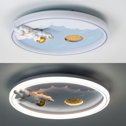 Brilagi - Plafonnier LED dimmable pour enfants LED/42W/230V 3000/5700K astronaute