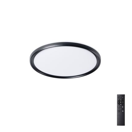 Brilagi - Plafonnier LED dimmable RIVO LED/72W/230V 3000–6000K noir Ø 50 cm + télécommande
