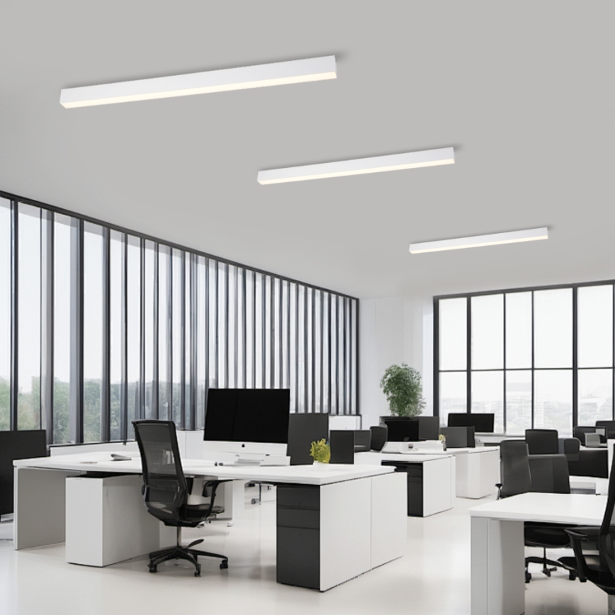 Brilagi - Plafonnier LED dimmable SLEEKLINE SMART LED/40W/230V 3000-6000K Wi-Fi Tuya blanc + télécommande