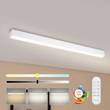 Brilagi - Plafonnier LED dimmable SLEEKLINE SMART LED/40W/230V 3000-6000K Wi-Fi Tuya blanc + télécommande