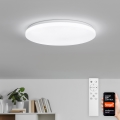 Brilagi - Plafonnier LED dimmable SMART LED/24W/230V Ø 38 cm 3000–6000K Wi‑Fi Tuya Beacon + télécommande
