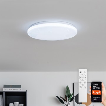 Brilagi - Plafonnier LED dimmable SMART STARS LED/24W/230V Ø 38 cm 3000-6000K Wi-Fi Tuya Beacon + télécommande