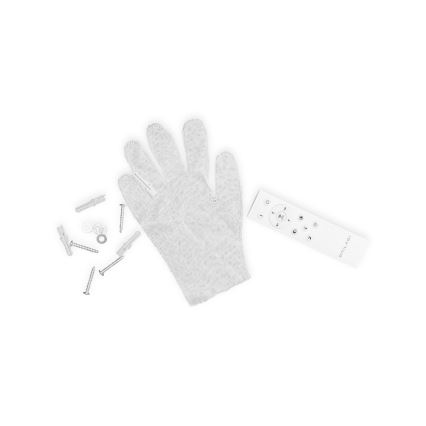 Brilagi - Plafonnier LED dimmable UNITY LED/48W/230V + 1xGU10/3W 3000-6000K 39x45 cm blanc/noir + télécommande