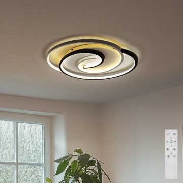 Brilagi - Plafonnier LED dimmable VELO LED/70W/230V 3000-6500K 38x47,8 cm + télécommande
