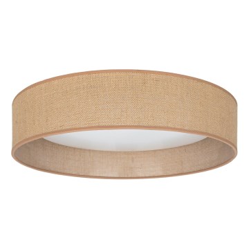 Brilagi - Plafonnier LED dimmable VELVET SMARTIX LED/24W/230V 3000-6000K Ø 45 cm beige Wi-Fi Tuya Beacon + télécommande