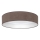 Brilagi - Plafonnier LED dimmable VELVET SMARTIX LED/36W/230V 3000-6000K Ø 55 cm marron Wi-Fi Tuya Beacon + télécommande