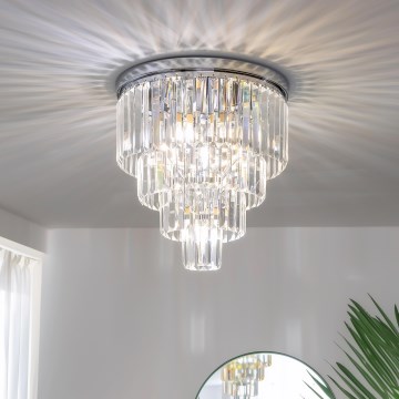Brilagi - Plafonnier LED en cristal JEWEL 5xG9/42W/230V diam. 40 cm