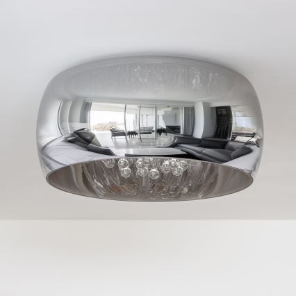 Brilagi - Plafonnier LED en cristal JEWEL 6xG9/42W/230V Ø 50 cm