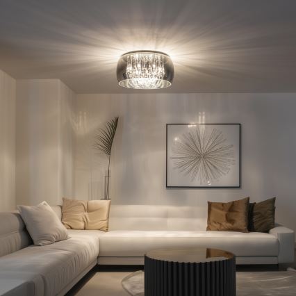 Brilagi - Plafonnier LED en cristal JEWEL 6xG9/42W/230V Ø 50 cm