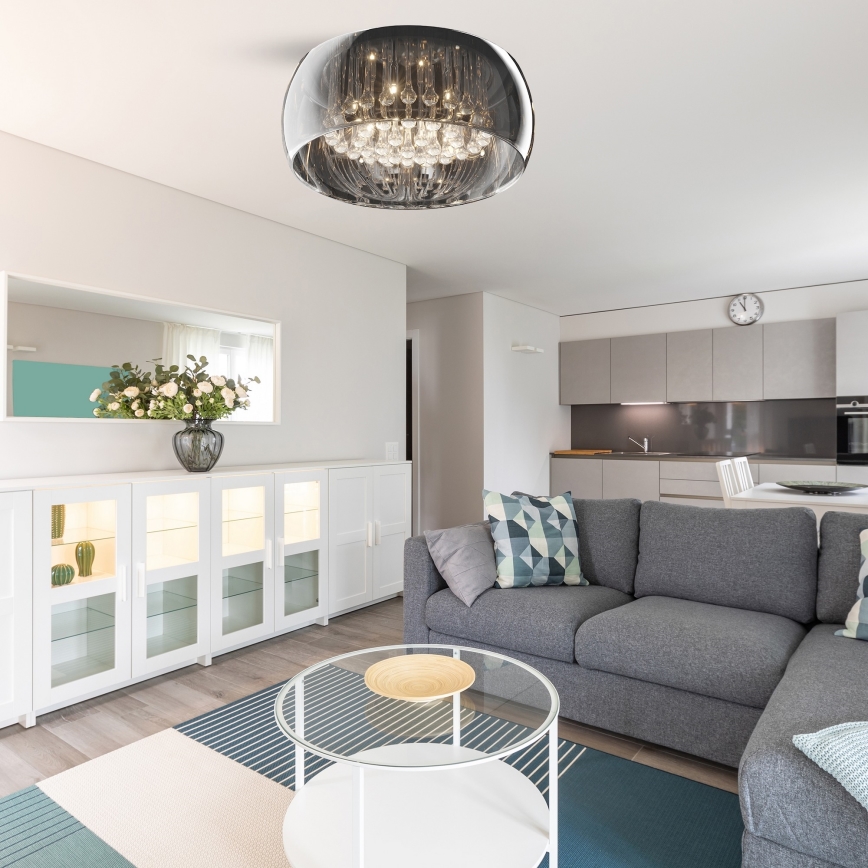 Brilagi - Plafonnier LED en cristal JEWEL 6xG9/42W/230V Ø 50 cm