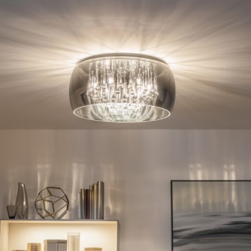 Brilagi - Plafonnier LED en cristal JEWEL 6xG9/42W/230V Ø 50 cm