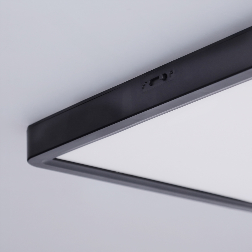 Brilagi - Plafonnier LED ESTELA SQUARE LED/24W/230V 31x31 cm noir