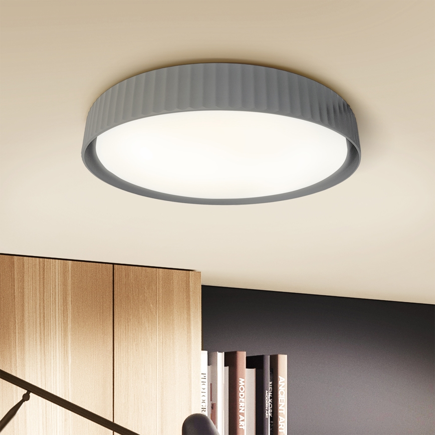 Brilagi - Plafonnier LED LUCIA LED/24W/230V Ø 31 cm gris