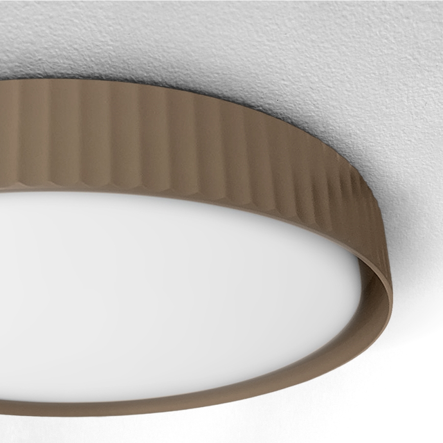 Brilagi - Plafonnier LED LUCIA LED/24W/230V Ø 31 cm marron