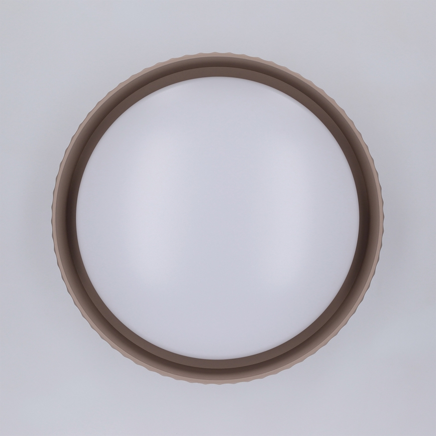 Brilagi - Plafonnier LED LUCIA LED/24W/230V Ø 31 cm marron
