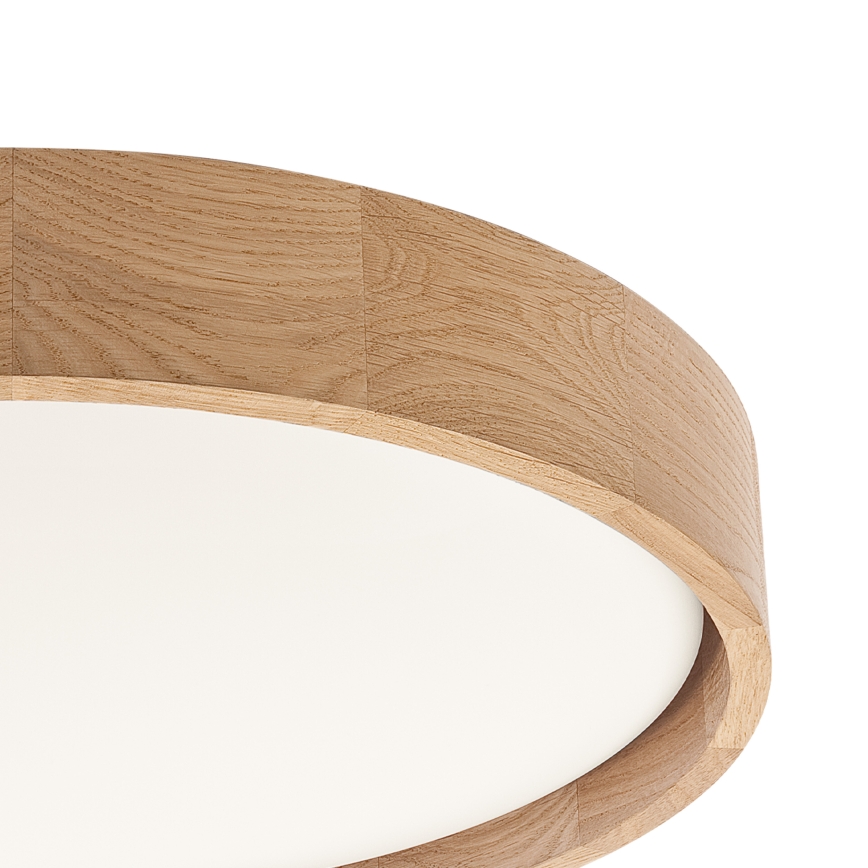 Brilagi - Plafonnier LED MANAROLA PLAIN LED/24W/230V 3000K Ø 41 cm chêne