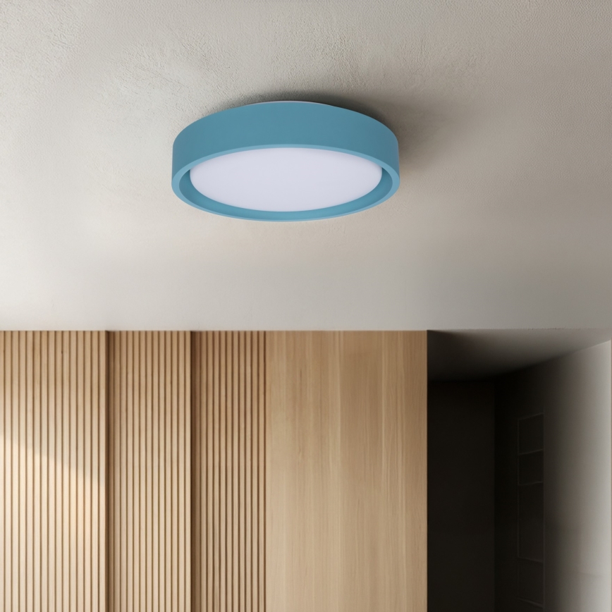 Brilagi - Plafonnier LED MATTEO LED/24W/230V Ø 31 cm turquoise