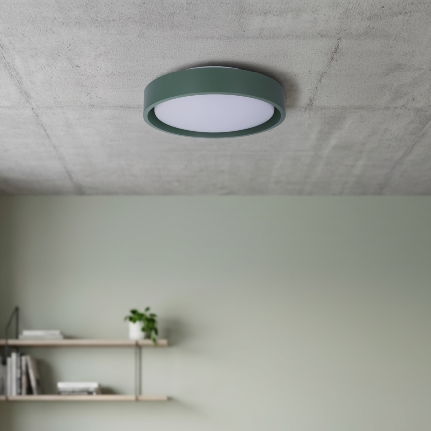 Brilagi - Plafonnier LED MATTEO LED/24W/230V Ø 31 cm vert