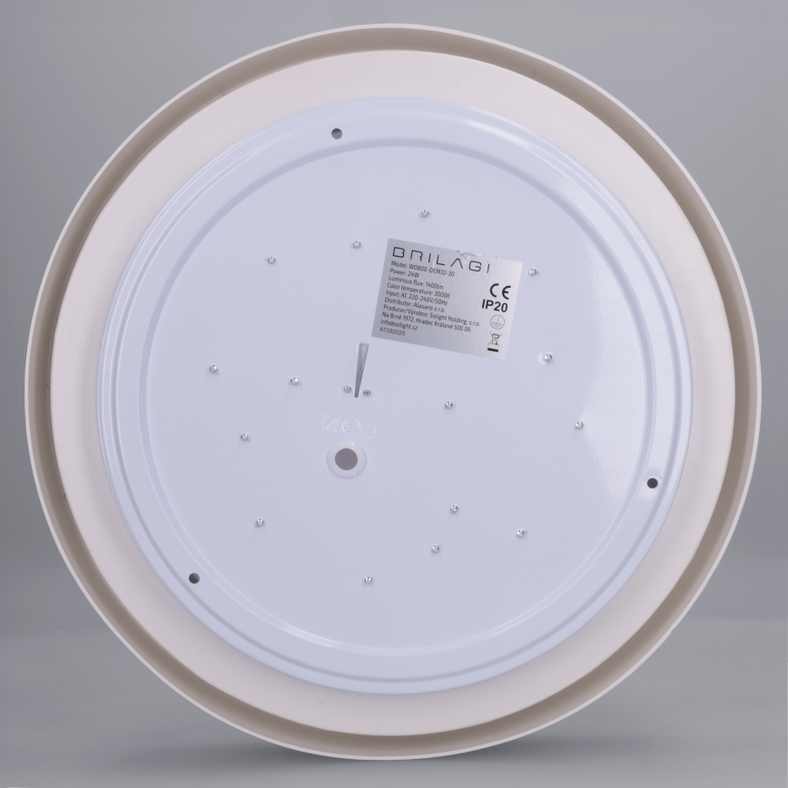 Brilagi - Plafonnier LED MATTEO LED/24W/230V Ø 31 cm vert