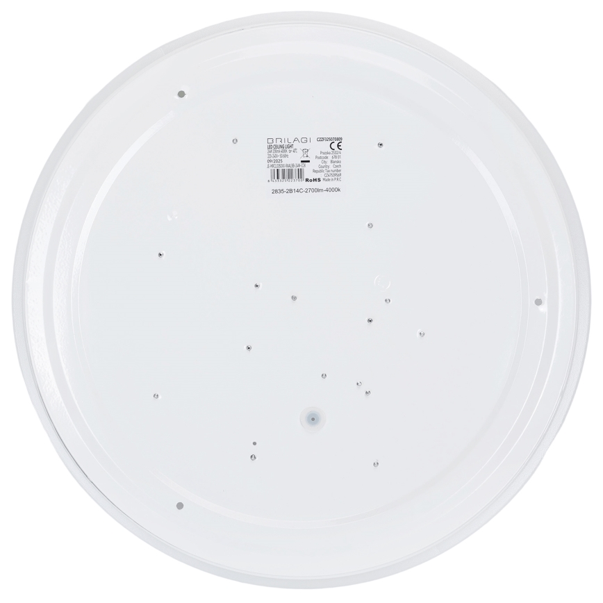 Brilagi - Plafonnier LED MILKY WAY LED/24W/230V 3000/4000/6500K Ø 38 cm
