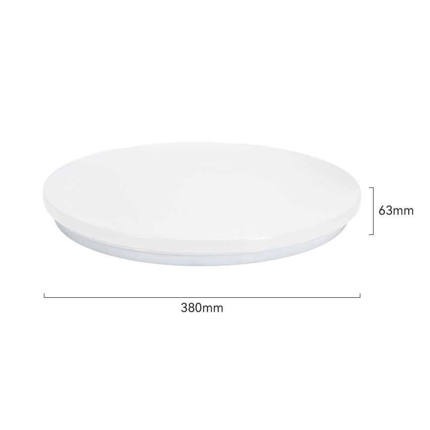 Brilagi - Plafonnier LED MILKY WAY LED/24W/230V 3000/4000/6500K Ø 38 cm