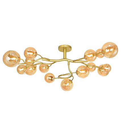 Brilagi - Plafonnier LED MISTEL 15xG9/3W/230V doré