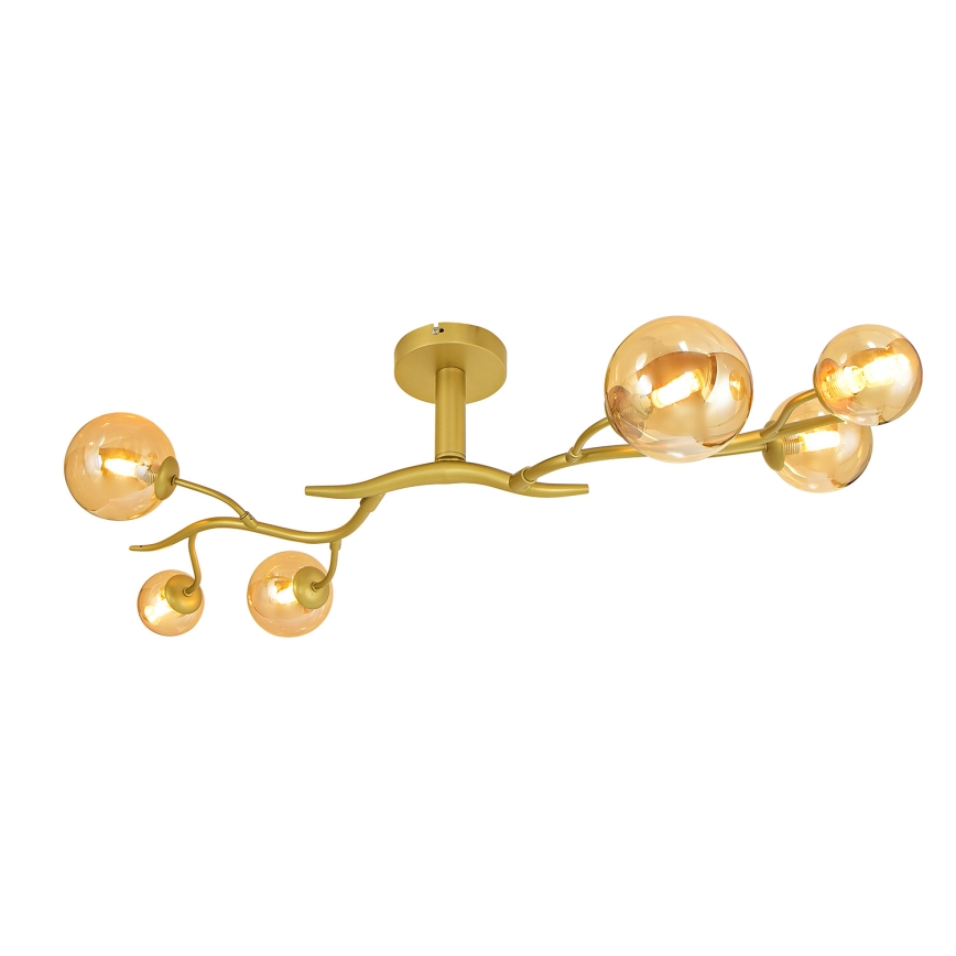 Brilagi - Plafonnier LED MISTEL 6xG9/3W/230V doré