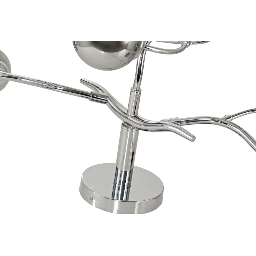 Brilagi - Plafonnier LED MISTEL 9xG9/3W/230V chrome brillant/fumé