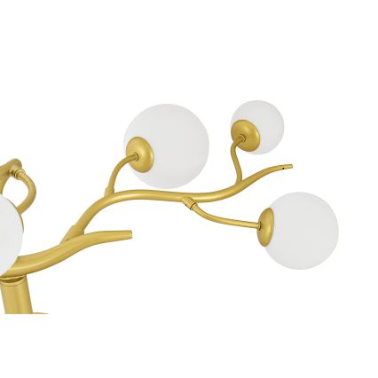 Brilagi - Plafonnier LED MISTEL 9xG9/3W/230V doré/blanc